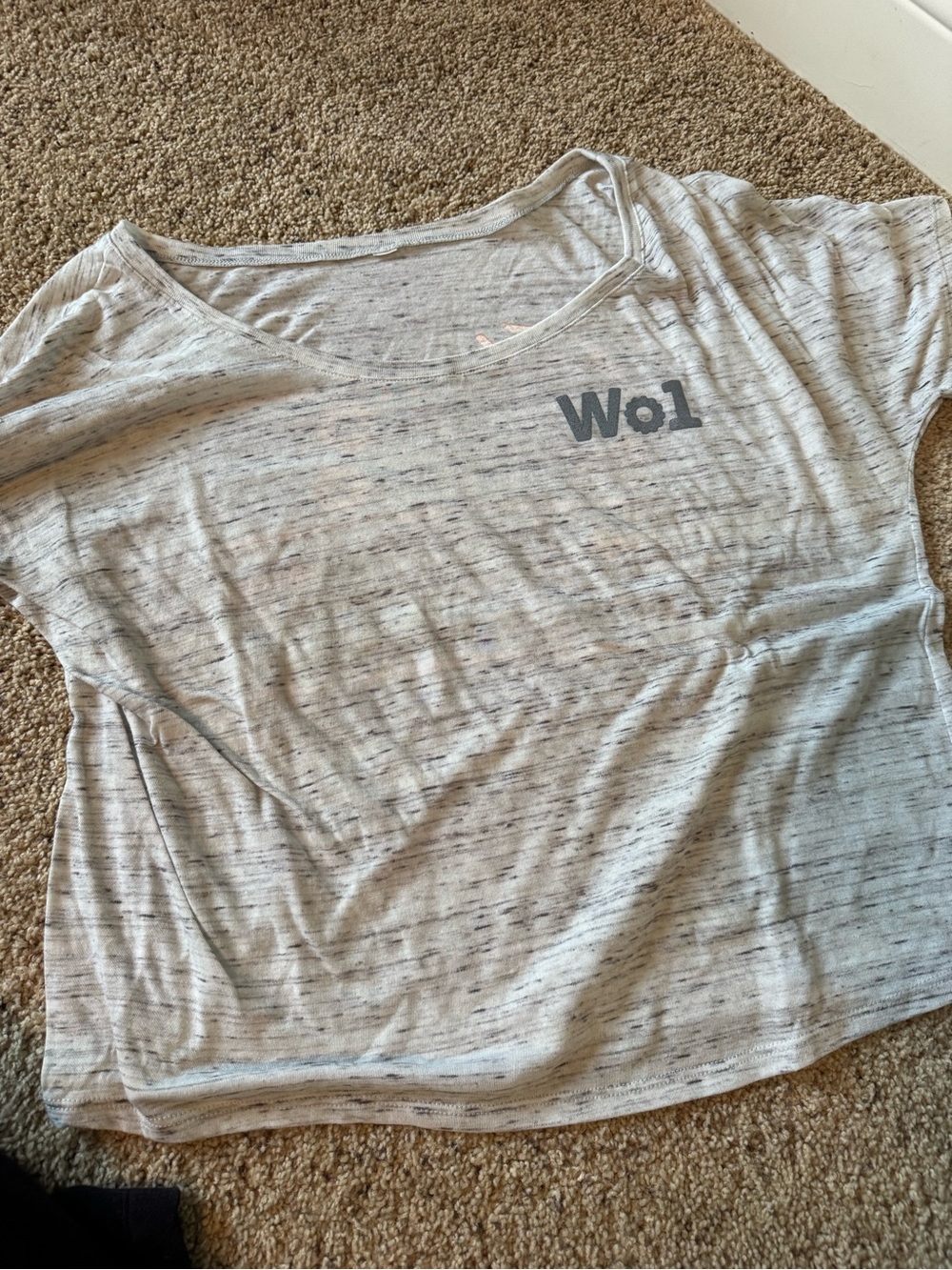 Light Gray Logo Women's Top